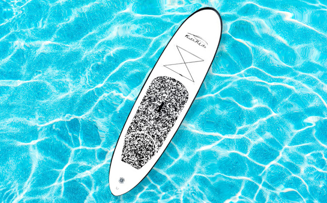 Feath R Lite Inflatable Ultra Light Stand Up Paddle Board on the Water Feath R Lite Inflatable Ultra Light Stand Up Paddle Board on the Water