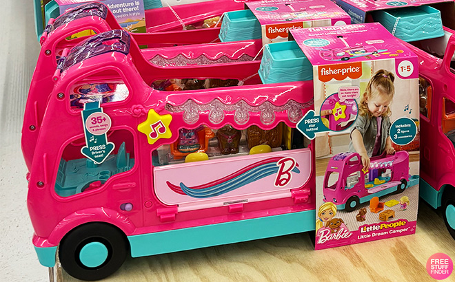 Fisher Price Little People Barbie Little Dreamcamper on the Shelf Fisher Price Little People Barbie Little Dreamcamper on the Shelf