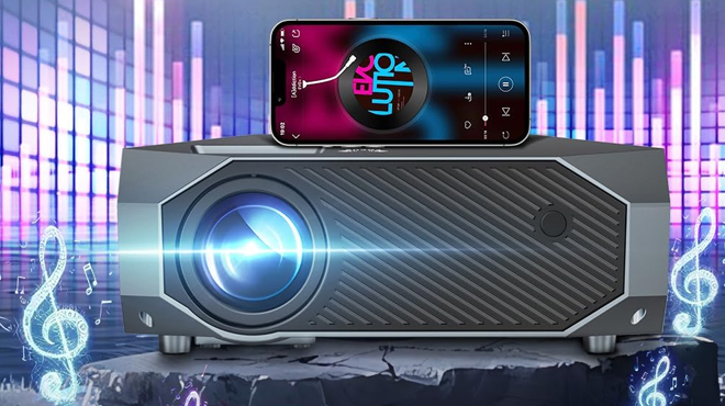 Fudoni Portable Home Theater Projector Fudoni Portable Home Theater Projector