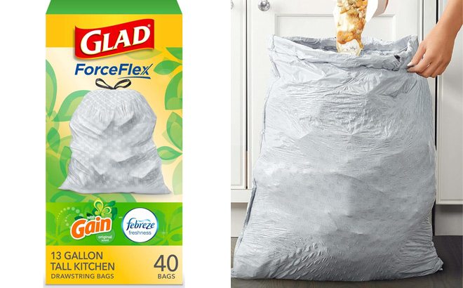 Glad 110 Count Trash Bags Glad 110 Count Trash Bags