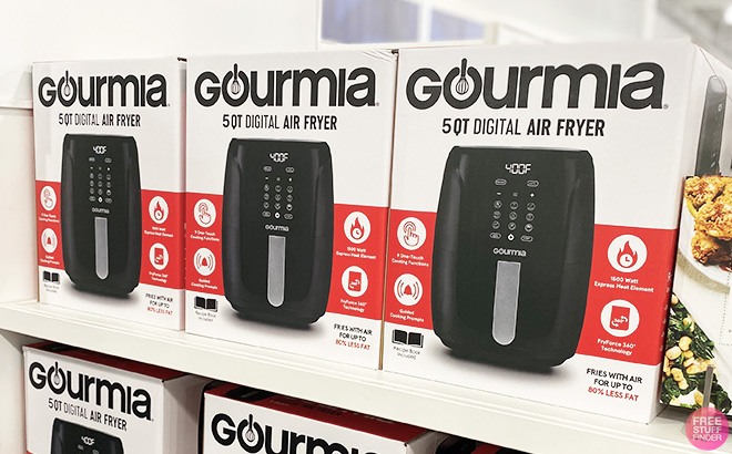 Gourmia 5-Quart Digital Air Fryer $42 (Reg $80)