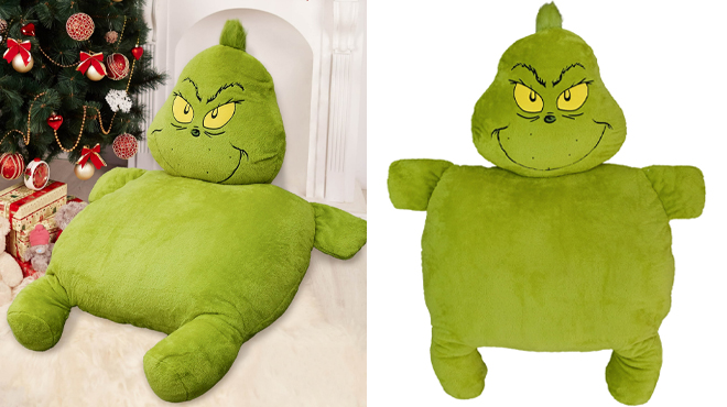Grinch 50 Inch Pillow Grinch 50 Inch Pillow