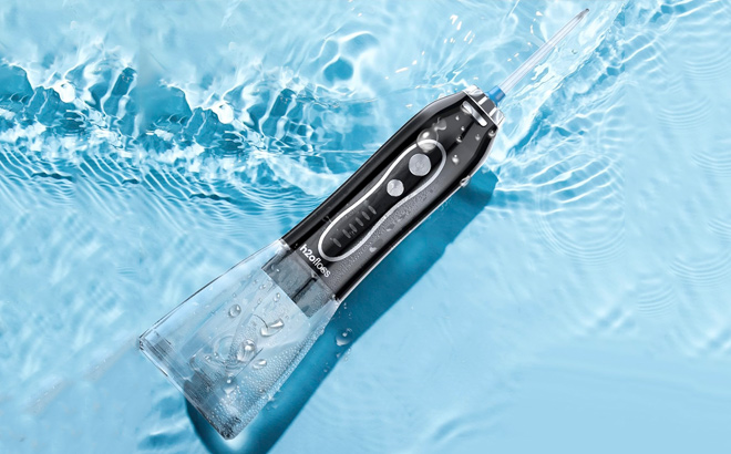 H2ofloss Water Dental Flosser Teeth Pick Portable Oral Irrigator with 5 Modes H2ofloss Water Dental Flosser Teeth Pick Portable Oral Irrigator with 5 Modes