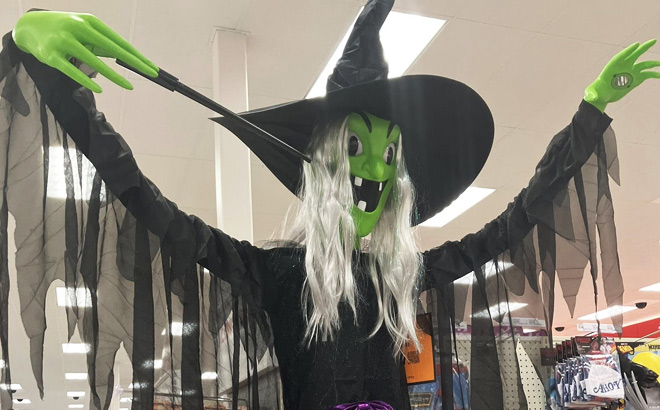 Halloween Witch Figure