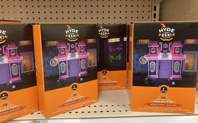 Hyde and Eek Haunted House LED Projector