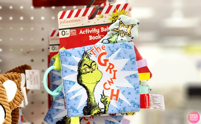 Infantino Grinch Activity Book in a Store Infantino Grinch Activity Book in a Store
