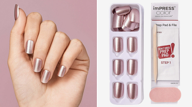Kiss imPRESS Color Short 30 Count Press On Manicure Nails Kiss imPRESS Color Short 30 Count Press On Manicure Nails