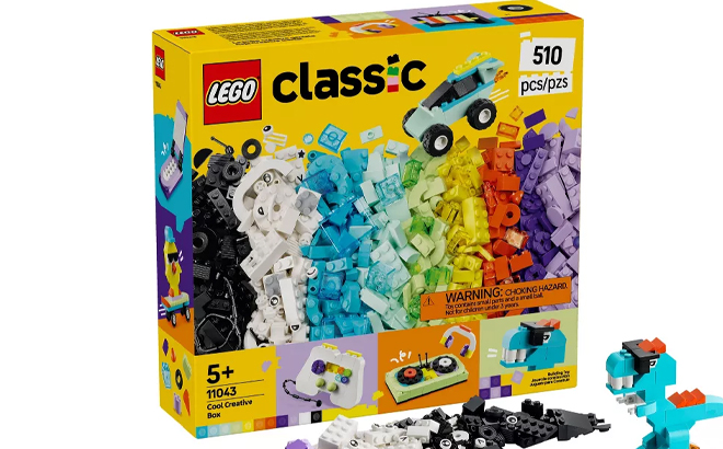 LEGO Classic Cool Creative Box Building Toy Set LEGO Classic Cool Creative Box Building Toy Set
