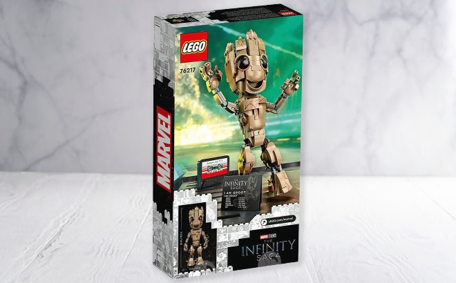 LEGO Marvel I Am Groot Building Toy Set