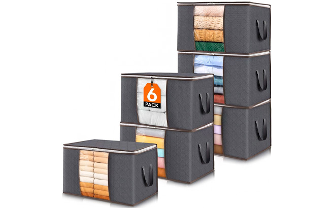 Lifewit Clothes Storage 6 Pack