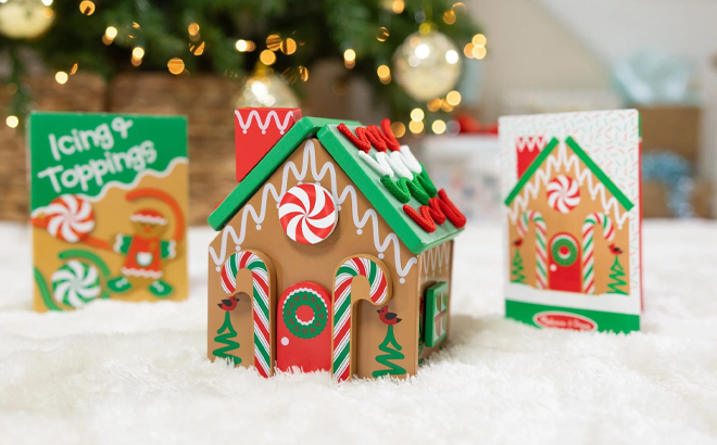 Melissa and doug wooden house outlet
