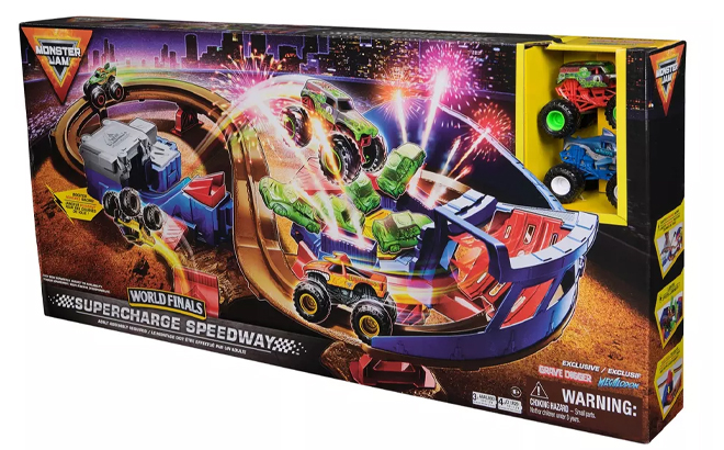 Monster Jam Supercharge Speedway Playset Monster Jam Supercharge Speedway Playset