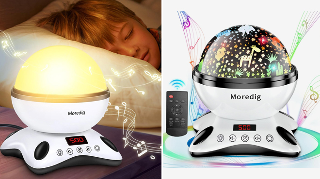 Moredig Kids Night Light Projector