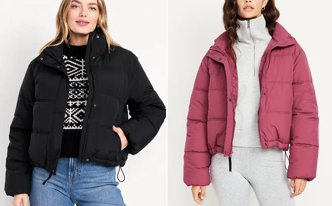 Old Navy Water Resistant Puffer Jacket