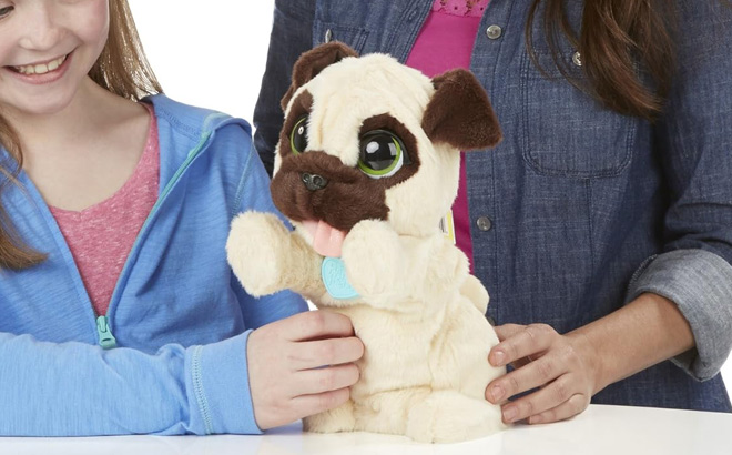 People Playing with furReal JJ My Jumping Pug People Playing with furReal JJ My Jumping Pug