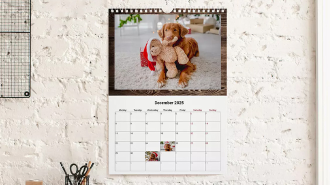 Personalized 12 Month Wall Calendar Personalized 12 Month Wall Calendar