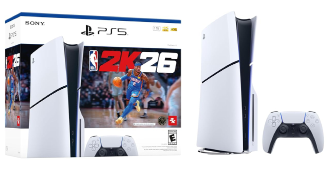 PlayStation 5 Console – NBA 2K26 Bundle PlayStation 5 Console – NBA 2K26 Bundle
