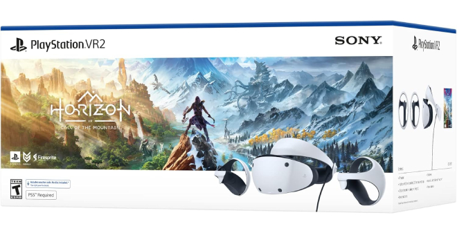 PlayStation VR2 Horizon Call of The Mountain Bundle PlayStation VR2 Horizon Call of The Mountain Bundle