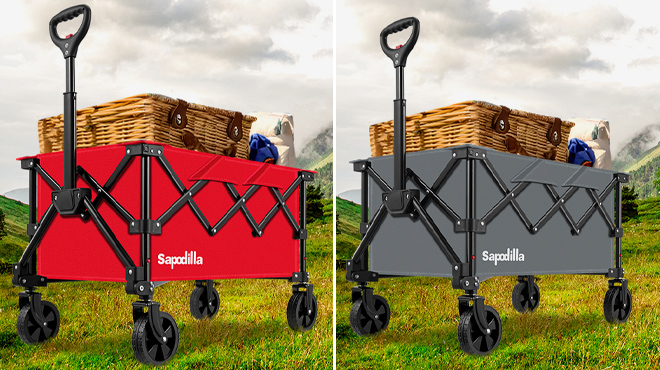 Sapodilla Collapsible Foldable Wagon Sapodilla Collapsible Foldable Wagon 2