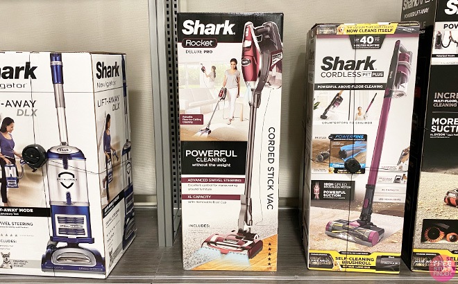 Shark Vacuum Cleaners $101 + $35 Kohl's Cash