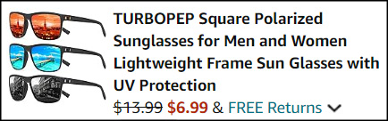 Square Polarized Sunglasses 3 Pack Checkout Square Polarized Sunglasses 3 Pack Checkout