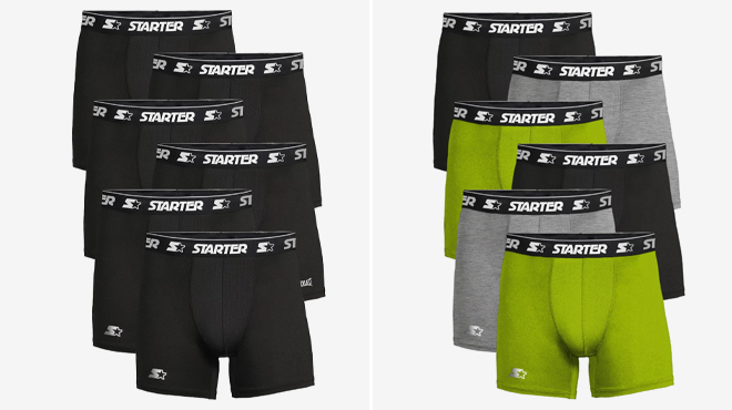 Starter Mens Active Performance Boxer Briefs Starter Mens Active Performance Boxer Briefs