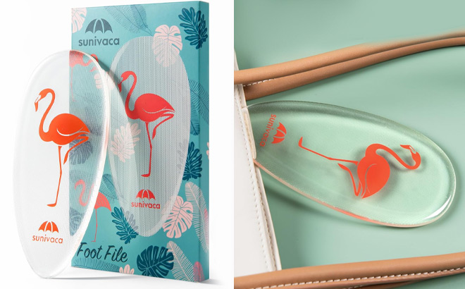 Sunivaca Glass Foot File Callus Remover Sunivaca Glass Foot File Callus Remover