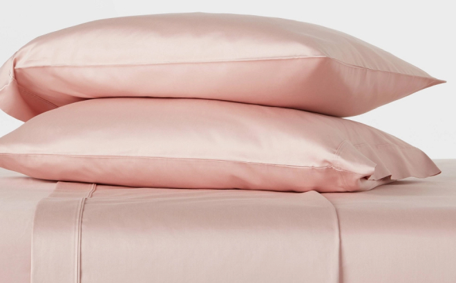 Threshold Solid Performance 400 Thread Count Sheet Set