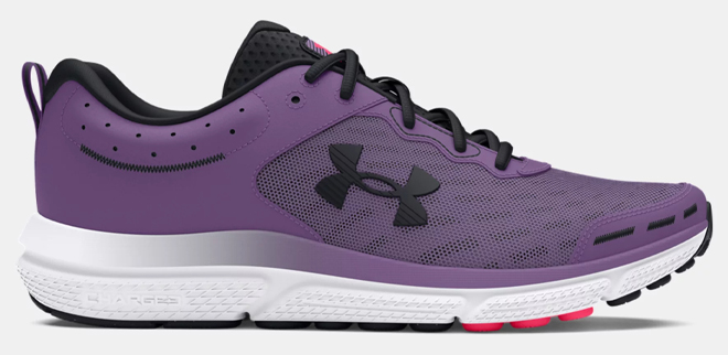 Under Armour Womens Charged Assert 10 Running Shoes in Purple Color Under Armour Womens Charged Assert 10 Running Shoes in Purple Color