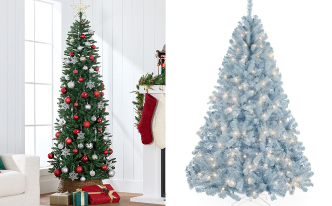 Unlit Pencil Christmas Tree 6 Foot Premium Artificial Tree Unlit Pencil Christmas Tree 6 Foot Premium Artificial Tree