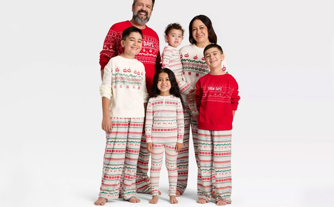 Wondershop Fair Isle Holiday Matching Family Pajamas Wondershop Fair Isle Holiday Matching Family Pajamas