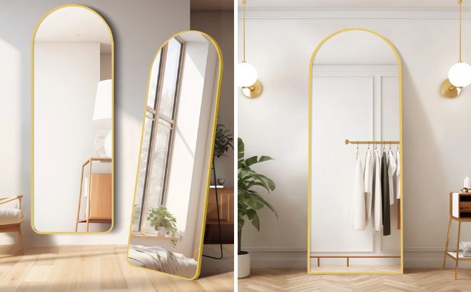 Yangming Full Length Arched Mirror