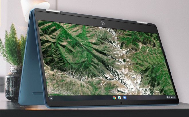HP 14-Inch 2-In-1 Touch Chromebook Teal $179 Shipped (Reg $299)