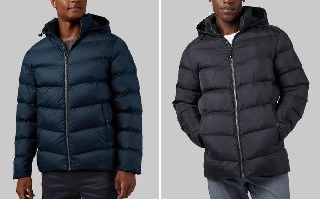 32 Degrees Mens Microlux Heavy Poly Fill Puffer Jacket 32 Degrees Mens Microlux Heavy Poly Fill Puffer Jacket