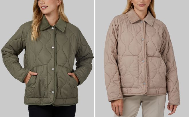 32 Degrees Womens Shield Tech Onion Quilted Jacket 32 Degrees Womens Shield Tech Onion Quilted Jacket