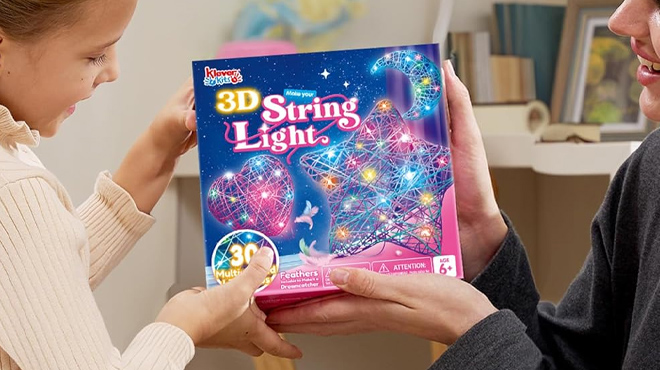 Klever Kits 3D String Art Kit Klever Kits 3D String Art Kit