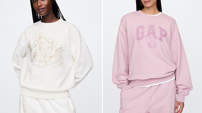 6 Gap × Disney Oversized Logo Sweatshirt 6 Gap × Disney Oversized Logo Sweatshirt