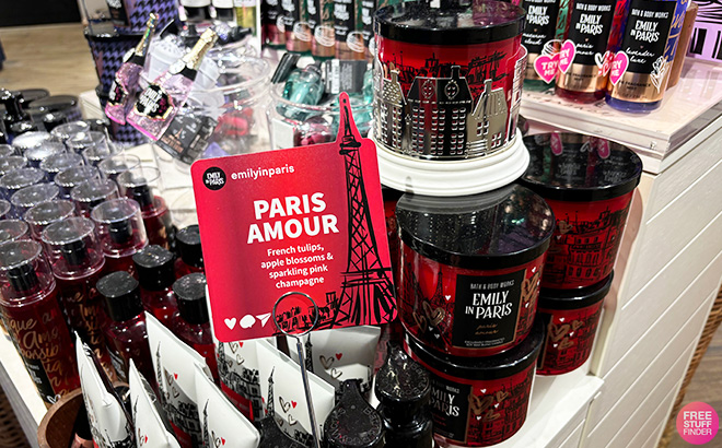 Bath Body Works Emily in Paris 3 Wick Candles Bath Body Works Emily in Paris 3 Wick Candles