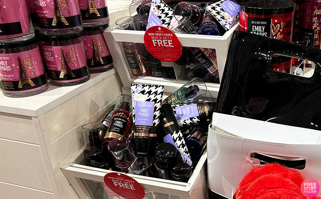 Bath Body Works Emily in Paris Travel Size Items Bath Body Works Emily in Paris Travel Size Items