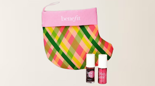 Benefit Benetint & Playtint Set with Holiday Stocking Benefit Benetint & Playtint Set with Holiday Stocking