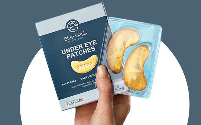 Blue Oasis Under Eye Patches