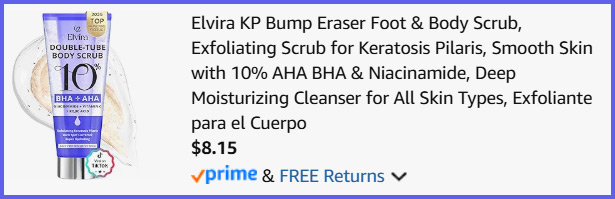 Bump Eraser Body Scrub Summary Bump Eraser Body Scrub Summary