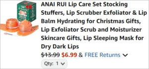 Checkout page of Anai Rui Lip Mask Scrub Set Checkout page of Anai Rui Lip Mask Scrub Set