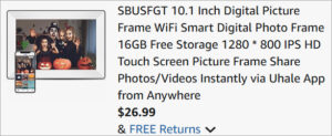 Checkout page of SBUSFGT Digital Picture Frame Checkout page of SBUSFGT Digital Picture Frame