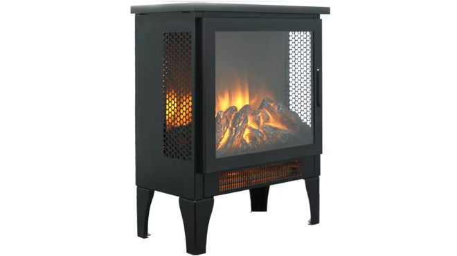Clihom 14 Inch Electric Fireplace Stove Heater Clihom 14 Inch Electric Fireplace Stove Heater
