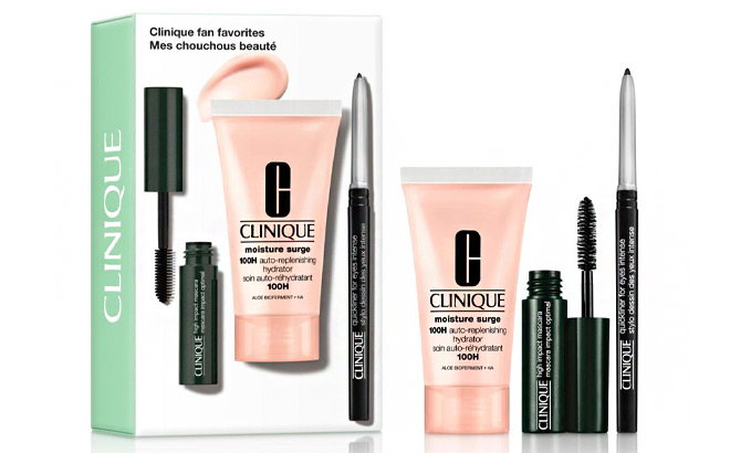 Clinique Fan Favorites Skincare Makeup Set Clinique Fan Favorites Skincare Makeup Set