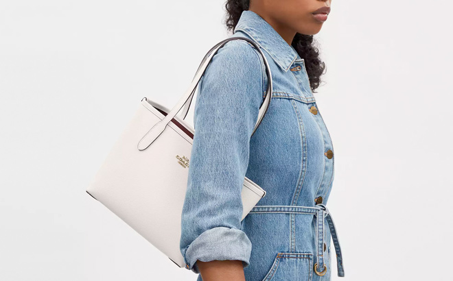 Coach Outlet Small City Tote Bag Coach Outlet Small City Tote Bag