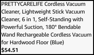 Cordless Vacuum Cleaner Checkout Screenshot
