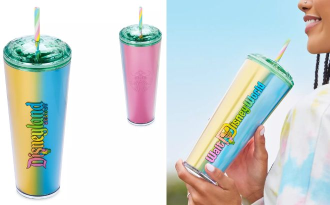 Disney Eats Shaved Ice Starbucks Tumblers in Disneyland and Walt Disney World Styles Disney Eats Shaved Ice Starbucks Tumblers in Disneyland and Walt Disney World Styles