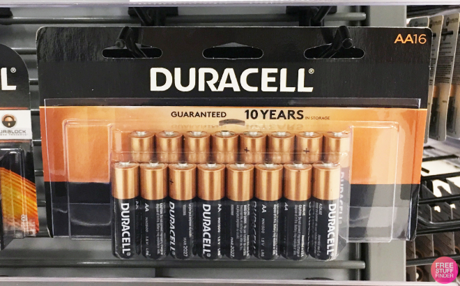 Duracell 16 Count Coppertop AA Alkaline Batteries Duracell 16 Count Coppertop AA Alkaline Batteries